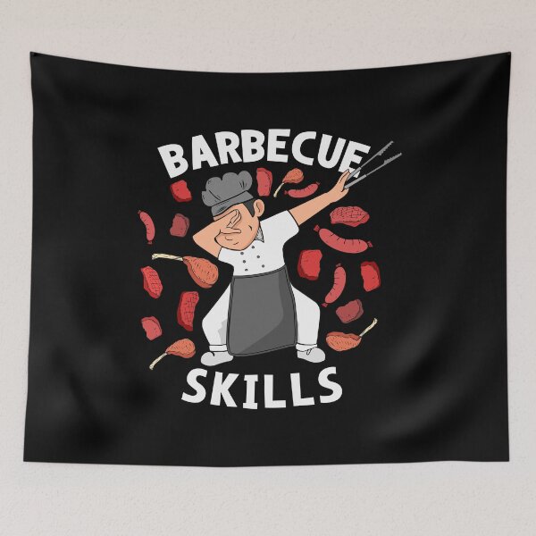 Aperçu de l'œuvre Barbecue Chef Cadeau Hommes Grill Lover BBQ Barbecue créée et vendue par DSWShirts.