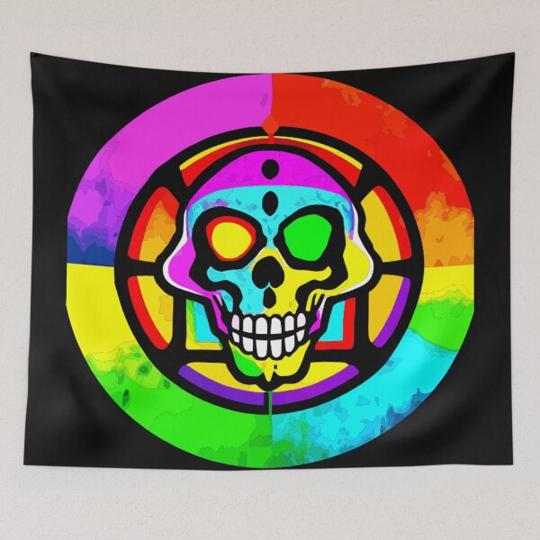 Item preview, Kaleidoscopic Cranium: A Spectrum of Mortality designed and sold by Highlandkings.