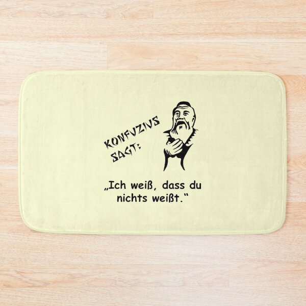 Item preview, Confucius says: I know that you know nothing designed and sold by ARTmanhART.