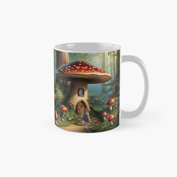 Item preview, Visiting The Mushroom House designed and sold by Surreallytee.