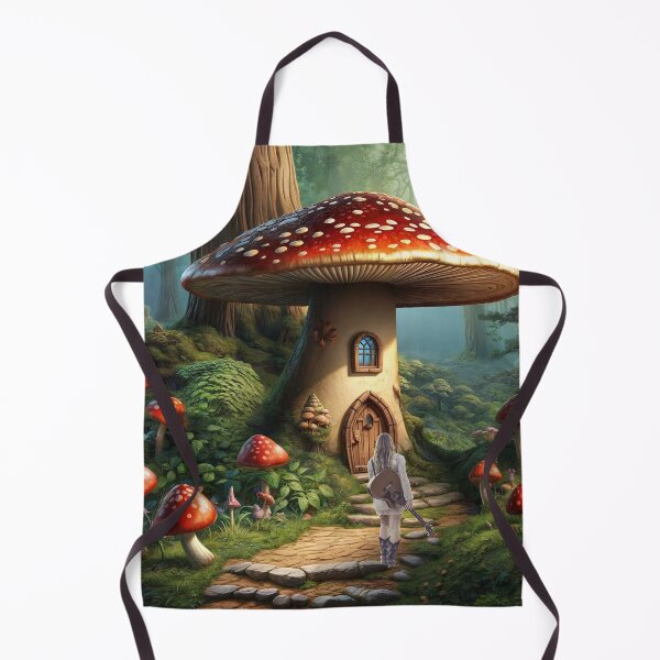 Item preview, Visiting The Mushroom House designed and sold by Surreallytee.
