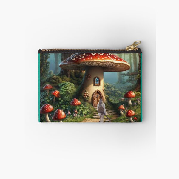 Item preview, Visiting The Mushroom House designed and sold by Surreallytee.