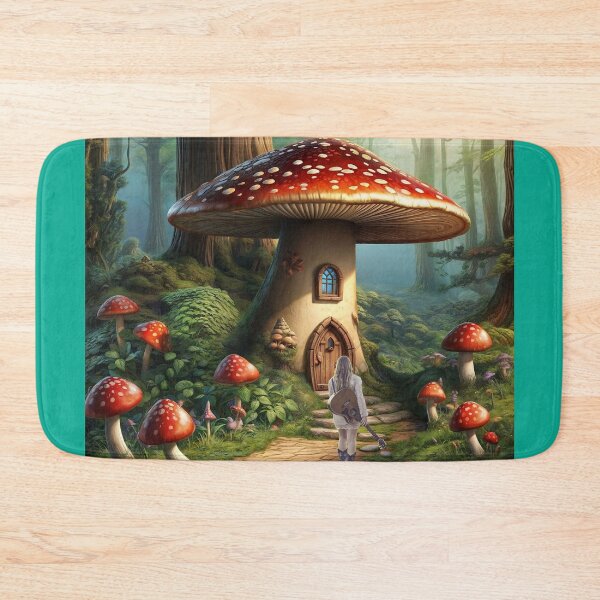 Item preview, Visiting The Mushroom House designed and sold by Surreallytee.