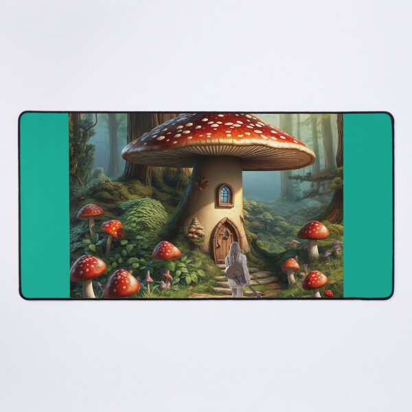 Item preview, Visiting The Mushroom House designed and sold by Surreallytee.