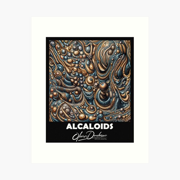 Aperçu de l'œuvre Alcaloids 98 créée et vendue par olivier duchossoir.