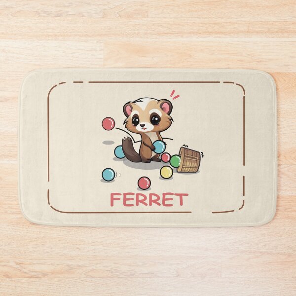 Item preview, Cute Ferret designed and sold by JJCatShop.