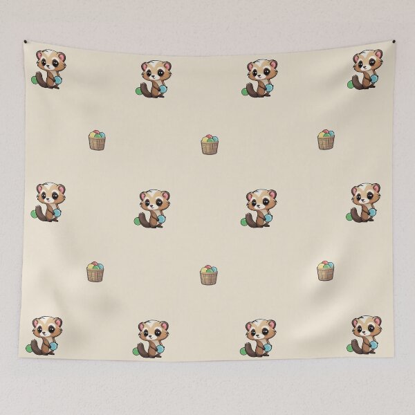 Item preview, Cute Ferret designed and sold by JJCatShop.