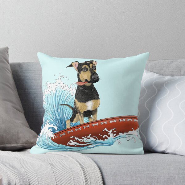Item preview, Let's doggy surf designed and sold by jclar-art.