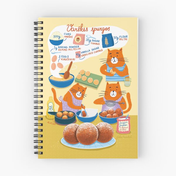 Item preview, Curd cheese doughnuts / Varškės spurgos designed and sold by Chestnut and Pie.