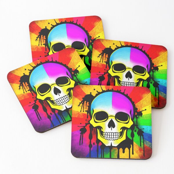 Item preview, Spectrum of the Endless: The Dripping Skull Canvas designed and sold by Highlandkings.