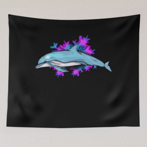 Item preview, Artistic Dolphin Underwater Animals Ocean Dolphin designed and sold by DSWShirts.
