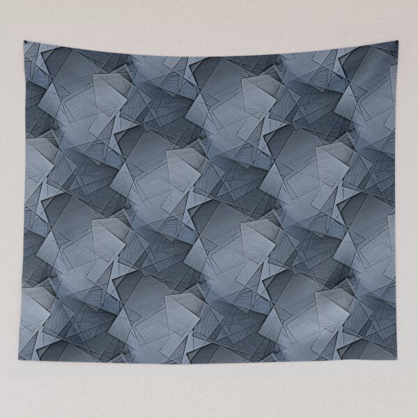 Item preview, Abstract Blue Scattered Paper designed and sold by Artistestella.