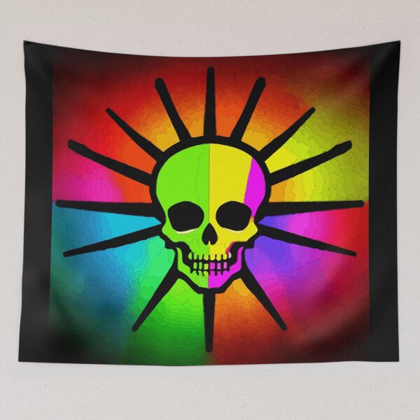 Item preview, Radiant Remains The Luminous Skull Starburst designed and sold by Highlandkings.