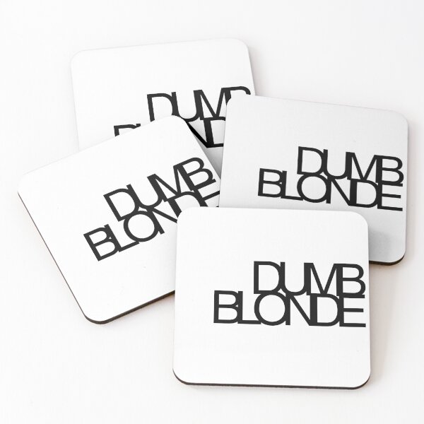 Item preview, DUMB BLONDE: cheeky subversion of the blonde stereotype designed and sold by Starving  Artist.