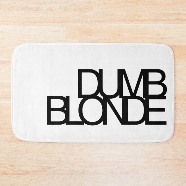 Item preview, DUMB BLONDE: cheeky subversion of the blonde stereotype designed and sold by Starving  Artist.
