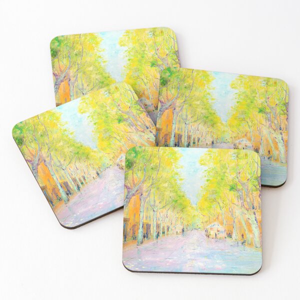 Item preview, Barcelona. La Rambla After The Rain  designed and sold by Natalia_Shchip.