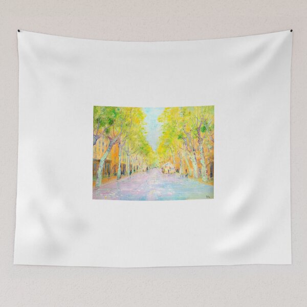 Item preview, Barcelona. La Rambla After The Rain  designed and sold by Natalia_Shchip.