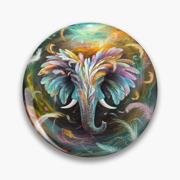 Item preview, Feathered Elephant designed and sold by M-Y-A-R-T-.