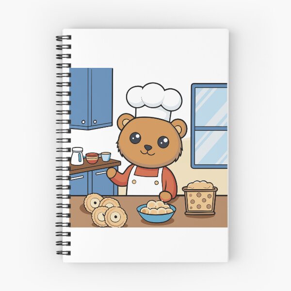 Item preview,  Fluffy Teddy Bear Baker designed and sold by omerfdln34.