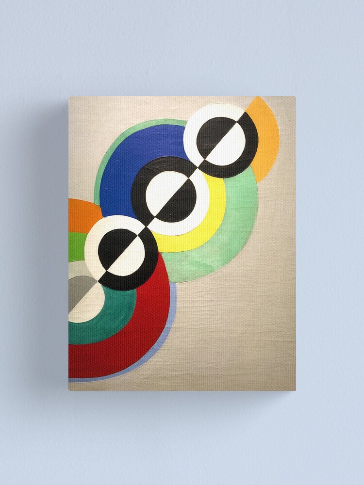 Robert Delaunay Saint Severin Canvas Art Print Poster