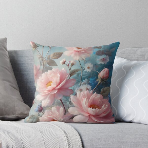 Item preview, Pastel Flowers Painting /AI Art/ #1 designed and sold by AI-Floral-Art.