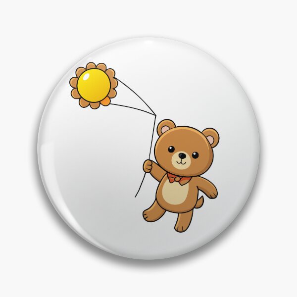 Item preview, Fluffy Teddy Bear Flying a Kite designed and sold by omerfdln34.