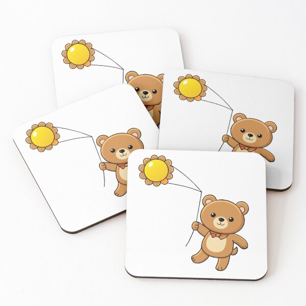 Item preview, Fluffy Teddy Bear Flying a Kite designed and sold by omerfdln34.