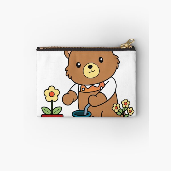 Item preview, Fluffy Teddy Bear Gardener designed and sold by omerfdln34.