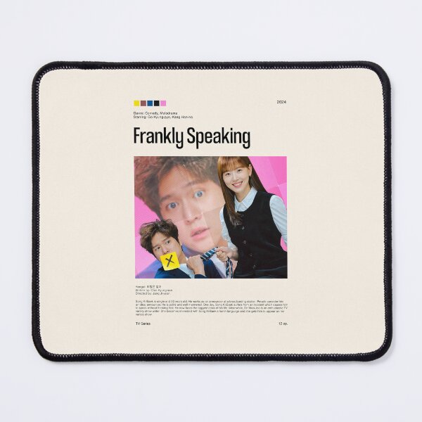 Item preview, Frankly Speaking, Minimalist Kdrama (2024) designed and sold by PinkandP.