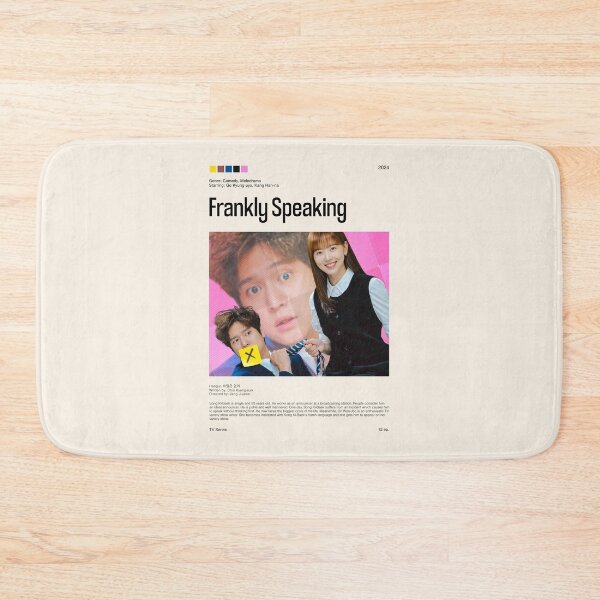 Item preview, Frankly Speaking, Minimalist Kdrama (2024) designed and sold by PinkandP.