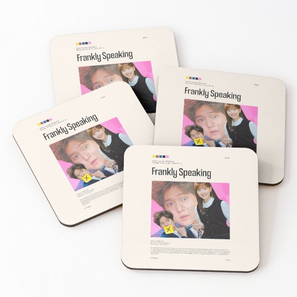 Item preview, Frankly Speaking, Minimalist Kdrama (2024) designed and sold by PinkandP.