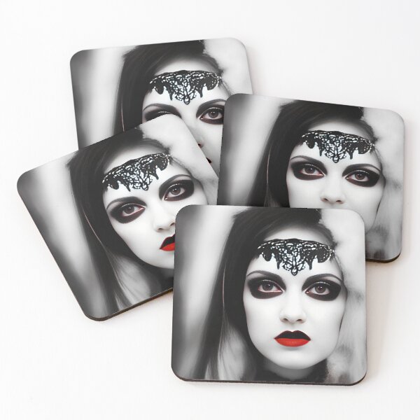 Item preview, Portrait of a Goth Girl - Liv designed and sold by Creep-Vault.