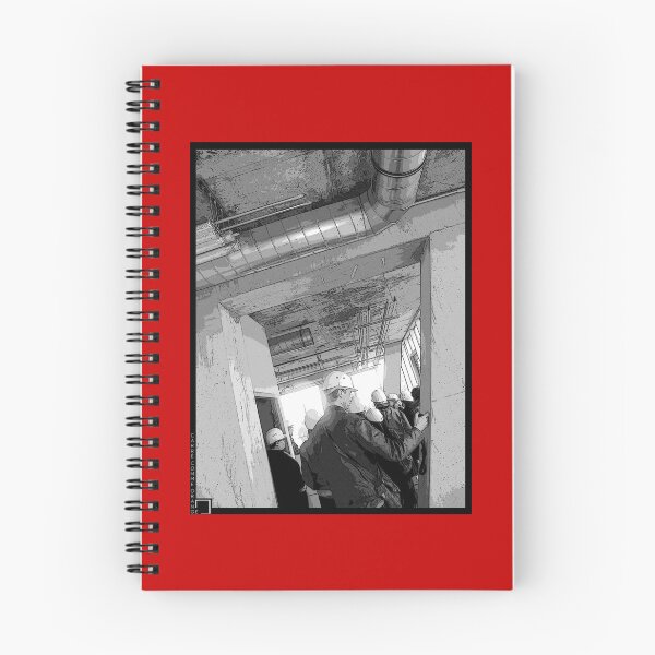 Item preview, Photography visitors workers architects concrete interior designed and sold by Carré Comme Orange.