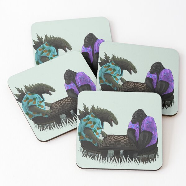 Item preview, Retired Duel Titans, Godzilla vs King Kong designed and sold by jclar-art.