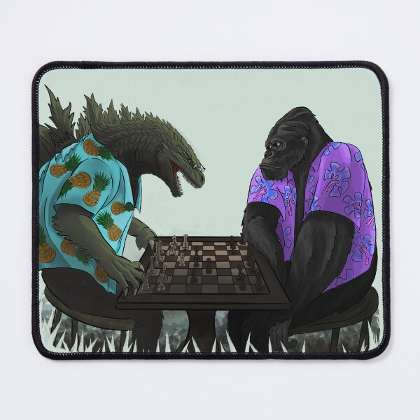 Item preview, Retired Duel Titans, Godzilla vs King Kong designed and sold by jclar-art.