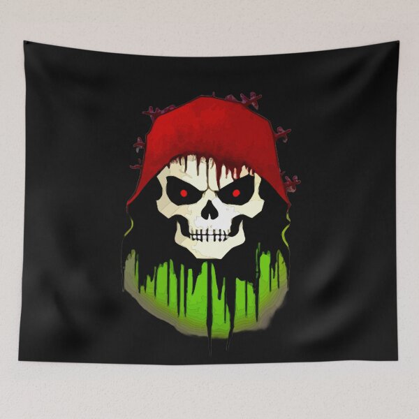 Item preview, Verdant Venom: The Skull of the Cursed Marauder designed and sold by Highlandkings.