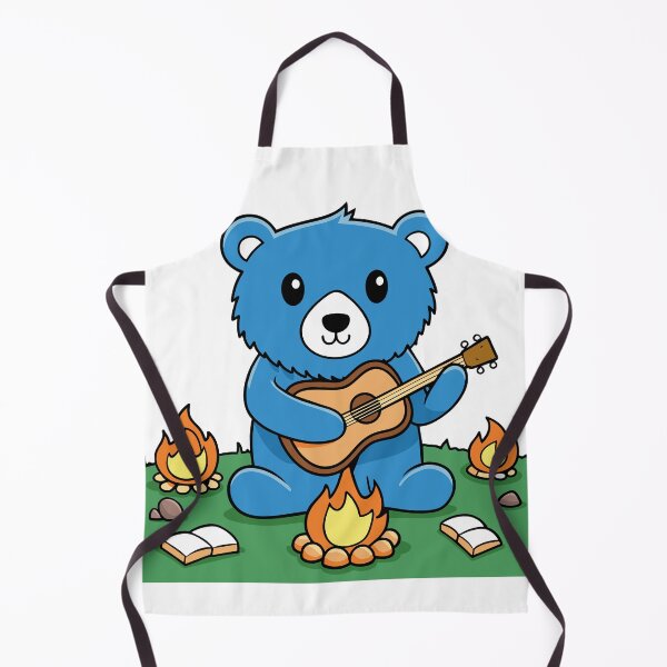 Item preview, Fluffy Teddy Bear Playing the Guitar designed and sold by omerfdln34.