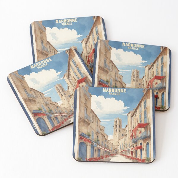 Item preview, Narbonne France Vintage Travel Tourism  designed and sold by TravelersGems.