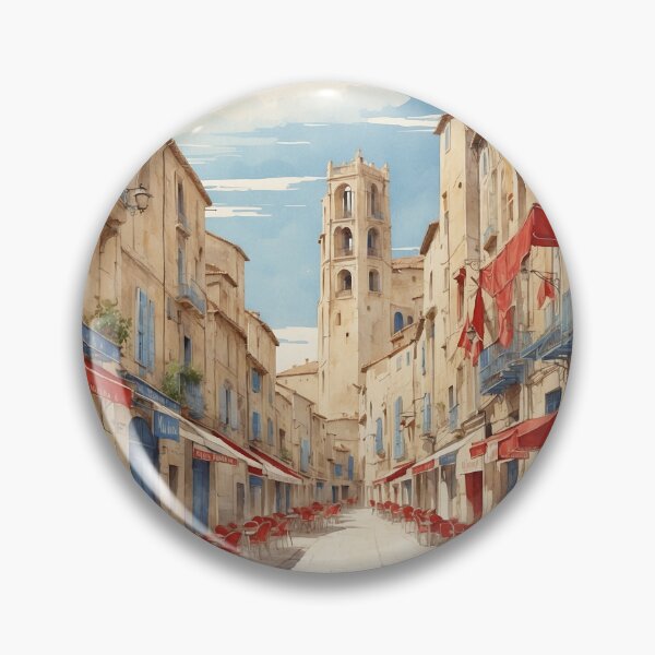Item preview, Narbonne France Vintage Travel Tourism  designed and sold by TravelersGems.