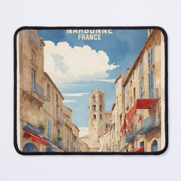 Item preview, Narbonne France Vintage Travel Tourism  designed and sold by TravelersGems.