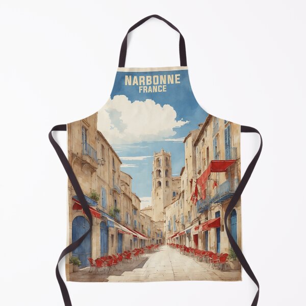 Item preview, Narbonne France Vintage Travel Tourism  designed and sold by TravelersGems.