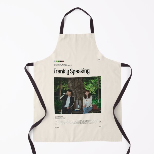 Item preview, Frankly Speaking, Minimalist Kdrama (2024) designed and sold by PinkandP.