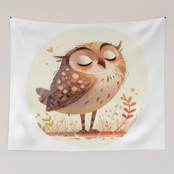 Item preview, Cute Little Owl designed and sold by JoyfulNat.