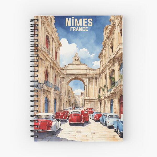 Item preview, Nimes France Vintage Travel Tourism  designed and sold by TravelersGems.
