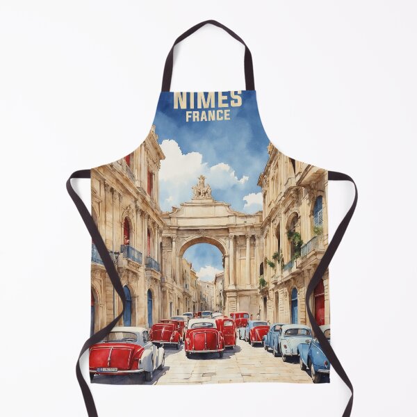 Item preview, Nimes France Vintage Travel Tourism designed and sold by TravelersGems.