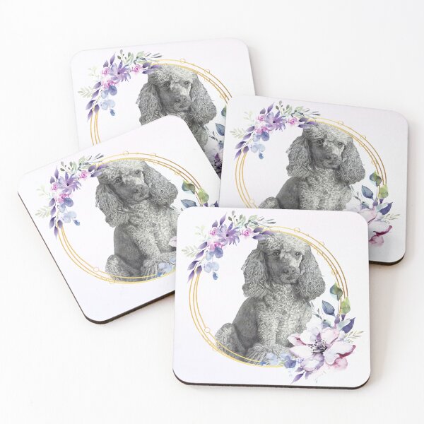 Item preview, Adorable Poodle Pencil Sketch by HV - Charming Canine Artwork designed and sold by IDoMatterROSASS.