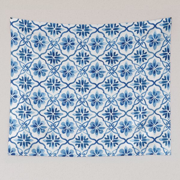 Item preview, Blue mosaic tiles,Sicily inspired,Mediterranean tiles  designed and sold by MariaMarinova.