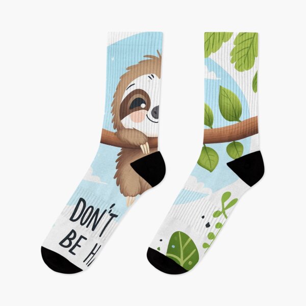 Item preview, Don't Hurry, Be Happy! Cute Sloth designed and sold by KriticalDesigns.