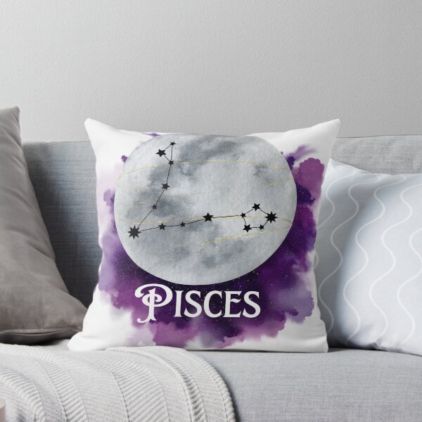 Item preview, Pisces Star Sign Astrology Full Moon designed and sold by WildWoodlandWitch.