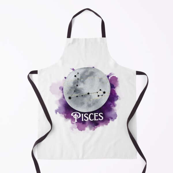 Item preview, Pisces Star Sign Astrology Full Moon designed and sold by WildWoodlandWitch.